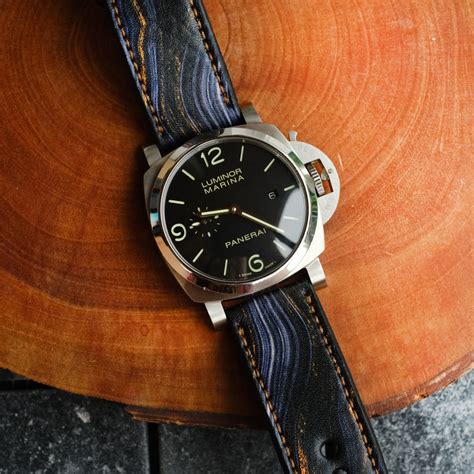 panerai titanium strap|authentic panerai watch straps.